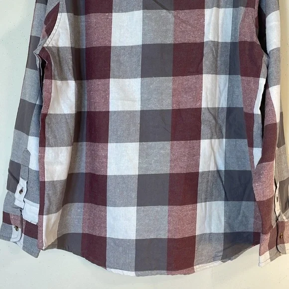 NWT. Cloudveil Mountain Works Men’s XL Catawba Flannel Button Down Shirt. - Picture 11 of 12